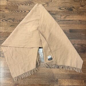 Acne Studios Tan Virgin Wool Scarf